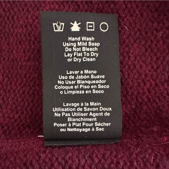 UGG Renata Contrast Trim Cashmere Blend Sweater - Picture 8 of 8